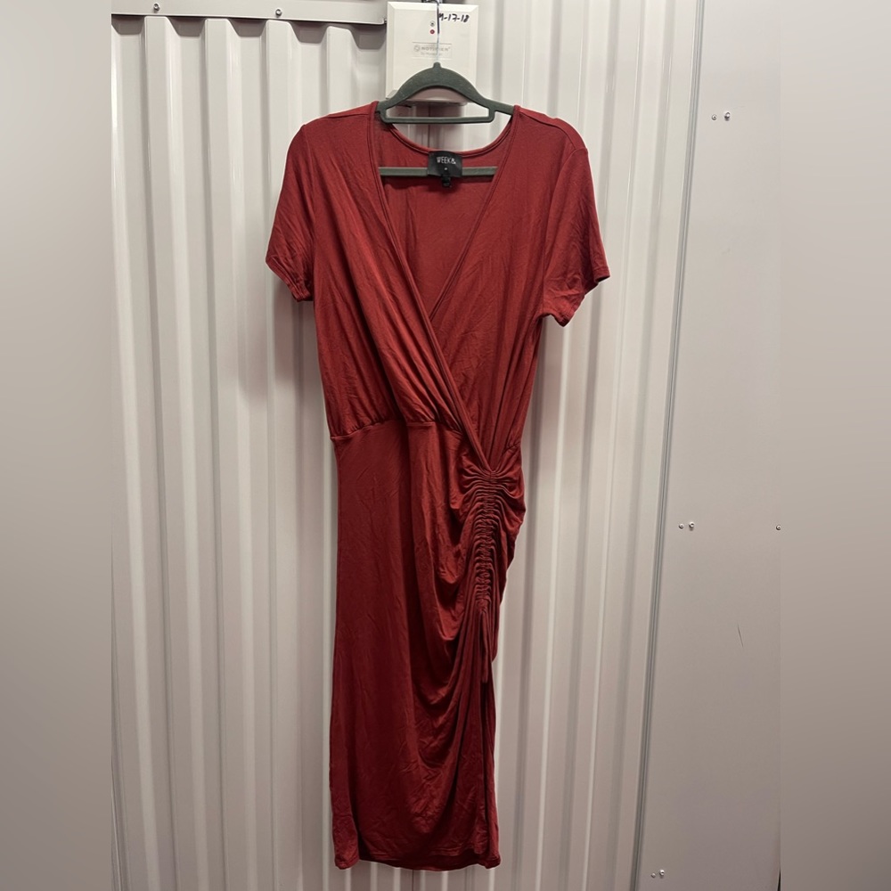 Red dress
